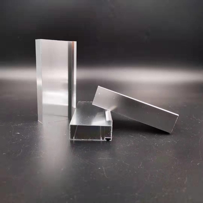 Libya Kitchen Cabinet Anodized Aluminium Profiles With Silver Glossy