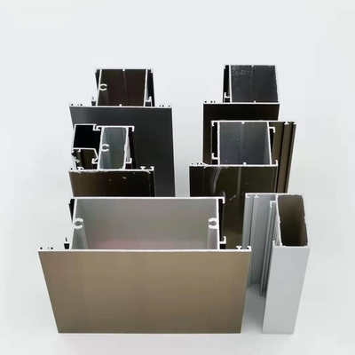 Congo Togo Casement Window Profiles Powder Coated Aluminum Extrusions