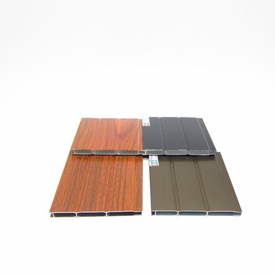 Good price Aluminum Profile For Gates In Uruguay Mexico Temper T5 Various Wood Colors online