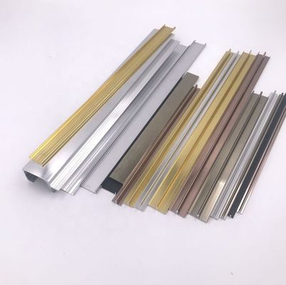 Good price Tolerance 0.12mm Aluminium Trim Profiles T and U and G Shape online