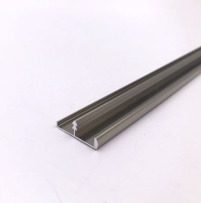 Good price 18.6mm T Shape extruded Aluminum Trim Decorative Edging Profiles online