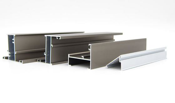 Good price Linea 42 6063 T6 Aluminium Casement Window Profiles Silver Anodized online