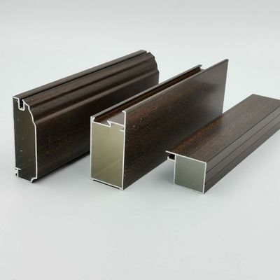 Good price Israel 6063 T5 Custom Aluminium Cabinet Door Profiles 1.2mm Thick Powder Coated online