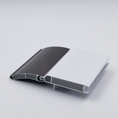 Alloy 6061 T6 Aluminium Roller Shutter Profiles Door Slat And Track For Garage