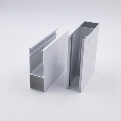 Guide Rail Bottom Aluminium Roller Shutter Profiles White Color