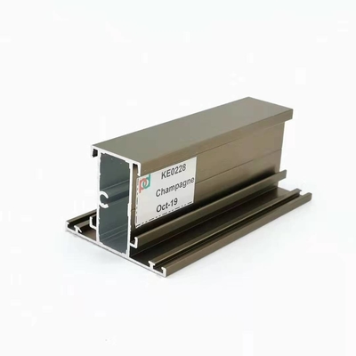 Aluminum Alloy 6063 Casement Window Profiles Powder Coated Aluminum Extrusions