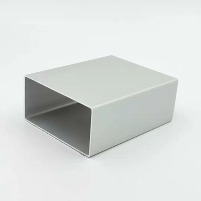 0.9mm Alu Extrusions Profile 40X80 Tube Silver Matt Anodized Aluminum Profile