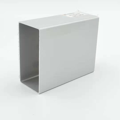 0.9mm Alu Extrusions Profile 40X80 Tube Silver Matt Anodized Aluminum Profile