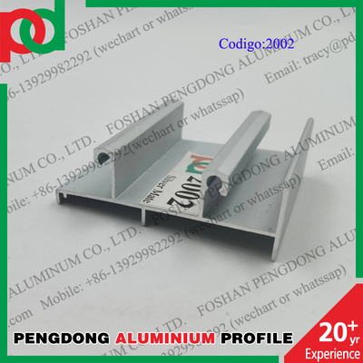 Anodized 6 Meters Length Aluminium Window Profiles For Bolivia And Chile Series L20