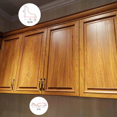 New Design Aluminium Kitchen Cabinet Door Frame Profile For Libya , Egypt , Tunisia , Algeria Market
