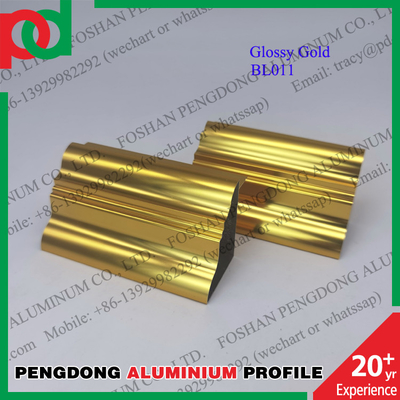 Popular Use In Lybia Kitchen Cabinets Aluminium Profiles Glossy Or Anodized Silver And Gold And Black Coated