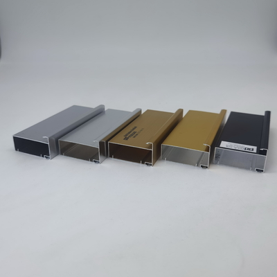 Popular Use In Lybia Kitchen Cabinets Aluminium Profiles Glossy Or Anodized Silver And Gold And Black Coated