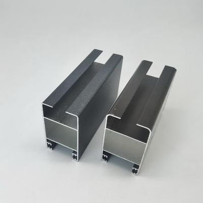 Silver Anodized Window Aluminium Profile