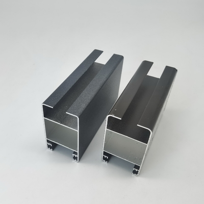 Sliding Windows Aluminum Profiles For Cote D'Ivoire Silver Anodized And Powder Coated Bronze And Flashy Grey