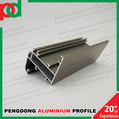 Anodizing Champagne Aluminium Door Profiles