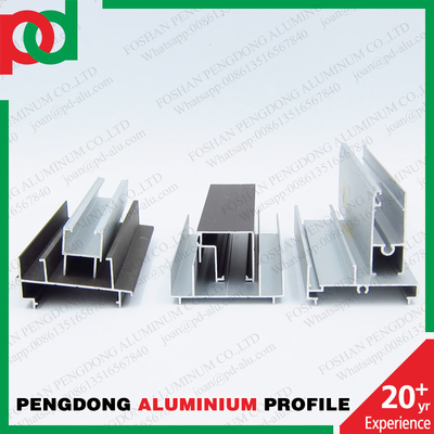 T5 Temper Aluminum Extrusion Profile for Sliding Windows in Every Colour Wooden Grain