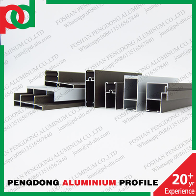 T5 Temper Aluminum Extrusion Profile for Sliding Windows in Every Colour Wooden Grain