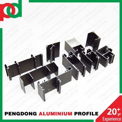 T5 Temper Aluminum Extrusion Profile for Sliding Windows in Every Colour Wooden Grain