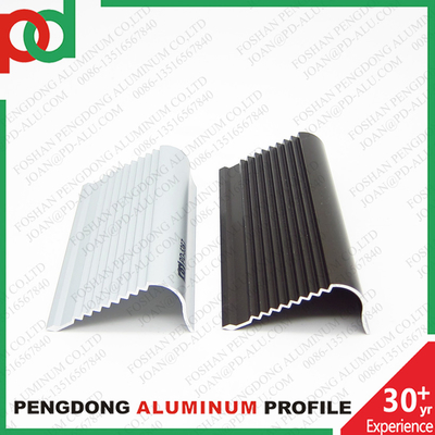 High Grade Flat Aluminum Profiles For Furniture Of Jalador Of Wardrobe Grade 6000 Series Made In To South America Melamine