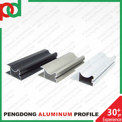 High Grade Flat Aluminum Profiles For Furniture Of Jalador Of Wardrobe Grade 6000 Series Made In To South America Melamine