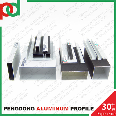 Wooden Grain Colour Aluminium U Channel For Handrail Pergola Balcony Fency Tubes Exported To South America