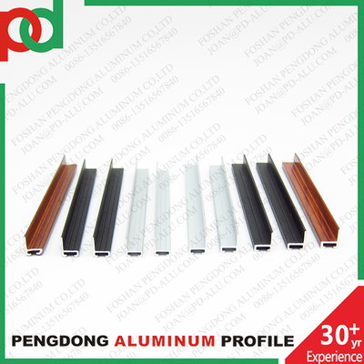 Wooden Grain Colour Aluminium U Channel For Handrail Pergola Balcony Fency Tubes Exported To South America