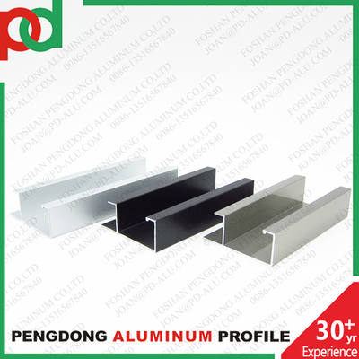 Aluminium Profiles Pull Handles For Kitchen Cabinet Glass Shutter Door Frame Is Alloy
