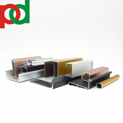 Customizable Extrusion Technology Manufacture Aluminium Profiles For Glass Door Kitchen Cabinet Wardrobe MDF Melamine