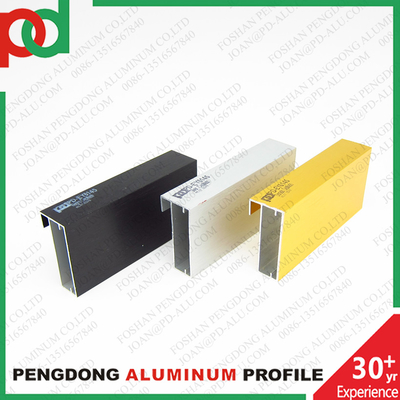 Customizable Extrusion Technology Manufacture Aluminium Profiles For Glass Door Kitchen Cabinet Wardrobe MDF Melamine