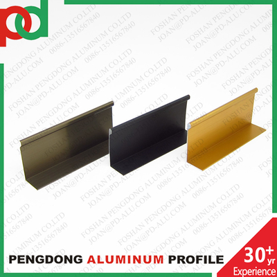 Customizable Extrusion Technology Manufacture Aluminium Profiles For Glass Door Kitchen Cabinet Wardrobe MDF Melamine