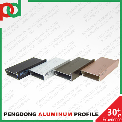 Customizable Extrusion Technology Manufacture Aluminium Profiles For Glass Door Kitchen Cabinet Wardrobe MDF Melamine
