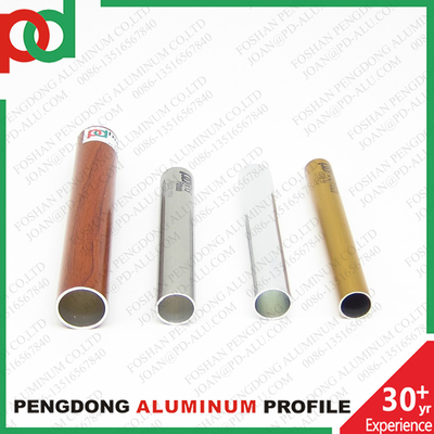Customizable Cutting Service Wooden Grain Colour Aluminium Profiles For Wardrobe Sliding Door Frame Track Rail Top Bottom