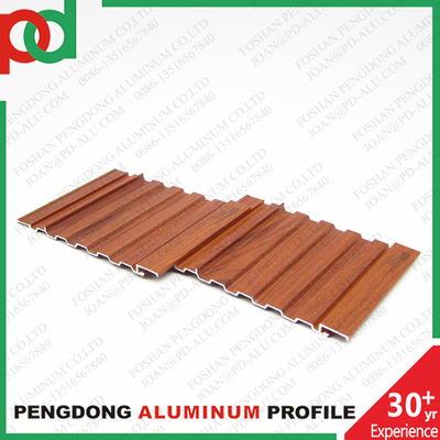 Door Window Aluminum Profiles With Matte Black Wood-Touch Finish In Various Sizes And Designs Using Extrusion Technology