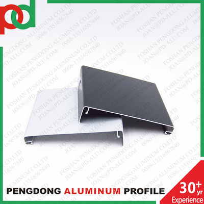 Office Shopmall Tempered Glass Door Profiles Aluminum Single Track Double Rail Sliding Door