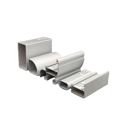 White Powder Coated Aluminium Profile For Sliding And Casement Windows