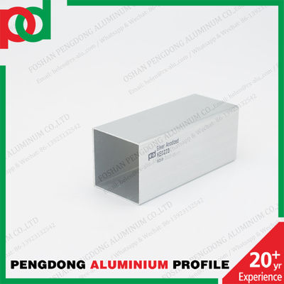 6063 Aluminium Window Profile 5.8-6.0M Grey Powder Coated