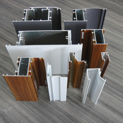 Congo Togo Casement Window Profiles Powder Coated Aluminum Extrusions