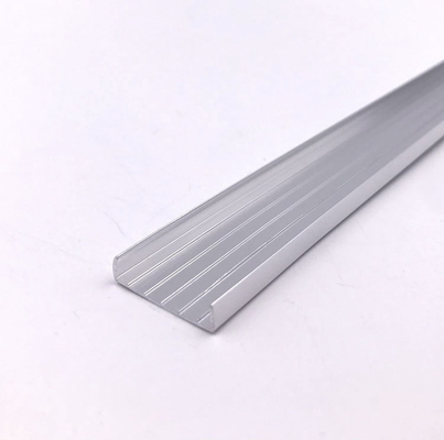 20.5mm U Shape Aluminum Profile Polishing Width 20.5mm Height 5mm