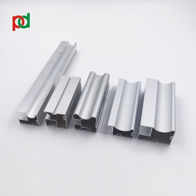 OEM Anodized Wardrobe Aluminium Profile For Vertical Sliding Door