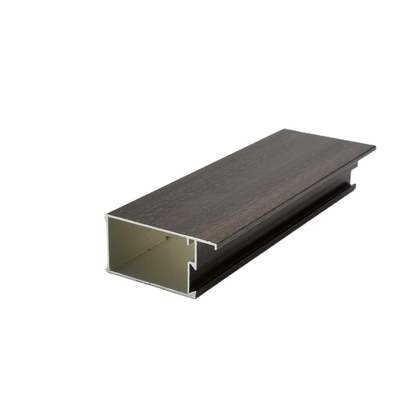 Israel 6063 T5 Custom Aluminum Extrusions Powder Coated Surface