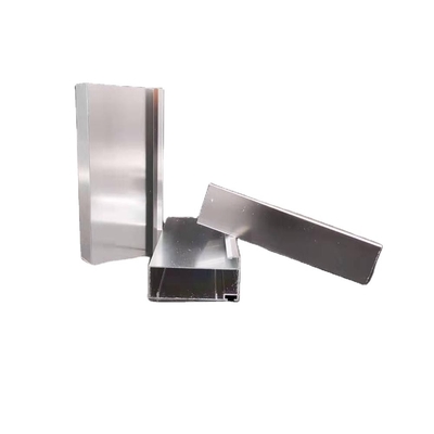 0.5mm-1.2mm Thickness 6063 T5 Anodised Aluminium Profile Extrusions For Libya Israel Iraq