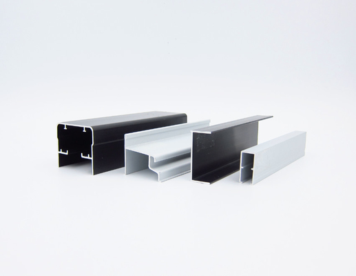 Silver Bronze T4 T7 Extruded Aluminum Window Frame Anti Corrosion