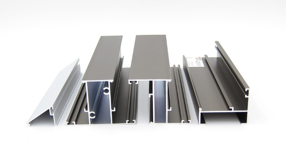 6000 Series Casement Window Profiles Aluminum Square Extrusions