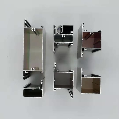 Congo Togo Casement Window Profiles Powder Coated Aluminum Extrusions