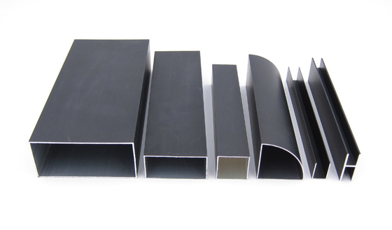 Argentina Uruguay Aluminium Tube Profiles Powder Coated 6000 Series