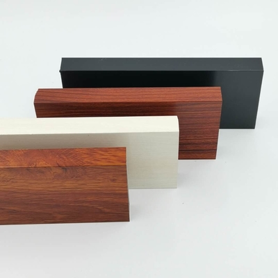 Iraq Algeria Aluminum Kitchen Profile Wood Finish Aluminium Profiles
