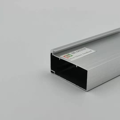 Bright Silver Powder Coating Aluminium Kitchen Profiles For ACP