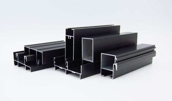 6000 Series T5 Aluminum Alloy Extrusions Square Shape For Windows