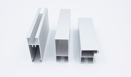 Plata T5 Aluminium Window Profiles Silver Color