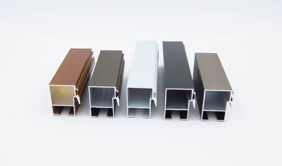 Lockstyle Rectangular Aluminium Extrusion Anodising For Sliding Window 2507